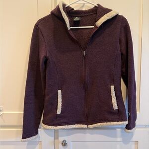 KUHL‎ purple girls Large/14 jacket with two front pockets